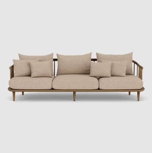 &Tradition Fly SC12 Sofa L: 240 cm – Geräucherte geölte Eiche/Karakorum 003