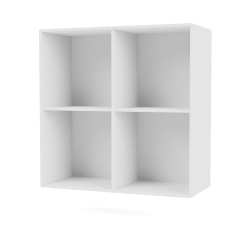 Montana QS Selection 1112 Show Bogreol med ophængsbeslag 69,6x69,6 cm - 101 New White