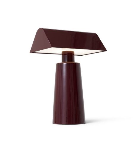 &Tradition Caret MF1 Portable Lamp H: 22 cm - Dark Burgundy