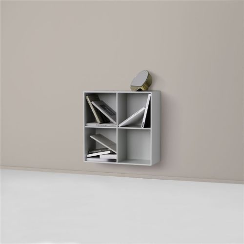 Montana Selection 1112 Show Bücherregal mit Aufhängung 69,6 x 69,6 cm – 137 Pilz
