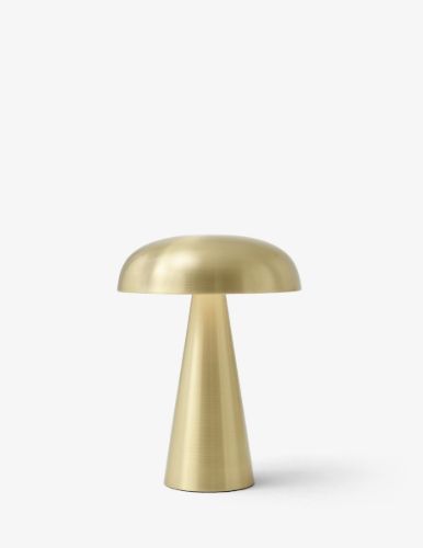 &Tradition Caret MF1 Tragbare Lampe H: 22 cm – Seidengrau