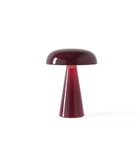 &Tradition Como Portable Table Lamp SC53 H: 21 cm - Red Brown