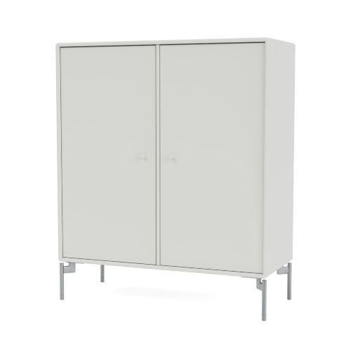 Montana QS Selection 1118 Cover Skab med ben 69,6x69,6 cm - 09 Nordic / Chrome