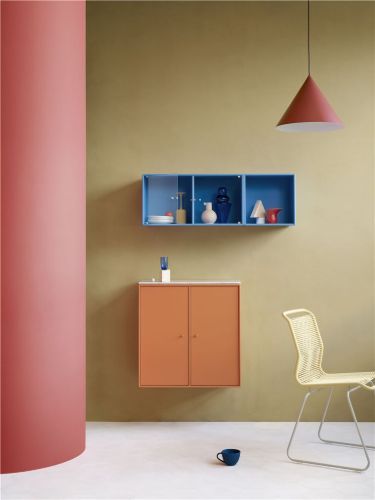 Montana Selection 1118 Cover Cabinet mit Hängebeschlägen 69,6 x 69,6 cm – 09 Nordic