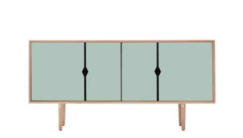 Andersen Furniture S7 Skænk 163x80 cm - Sæbebehandlet Eg/Ocean Grey