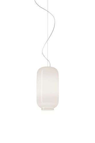 Foscarini Chouchin 2 Bianco Pendel LED H: 43 cm - Hvid