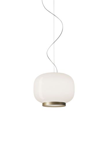 Foscarini Chouchin Reverse 1 Pendel LED H: 31 cm - Hvid/Guld
