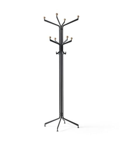 &Tradition Capture SC77 Coat Stand H: 183 cm - Graphite/Oak