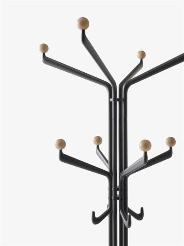 &Tradition Capture SC77 Garderobenständer H: 183 cm – Graphit/Eiche