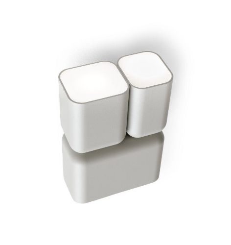&Tradition Tabata Wall Lamp LN10 H: 21 cm - Silk Grey