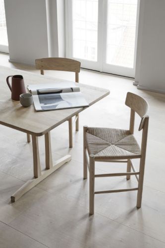 Fredericia Furniture 6293 C18 Mogensen Shaker Esstisch 220x90 cm – seifenbehandelte Eiche