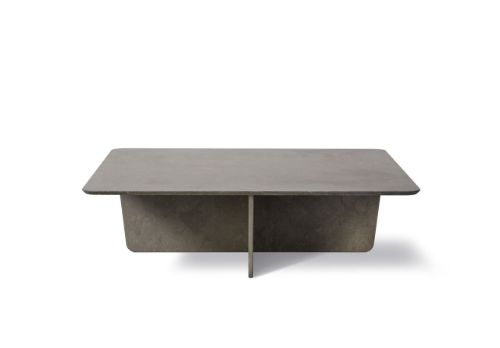 Fredericia Furniture 1966 Tableau Sofabord 100x100 cm - Dark Atlantico Limestone