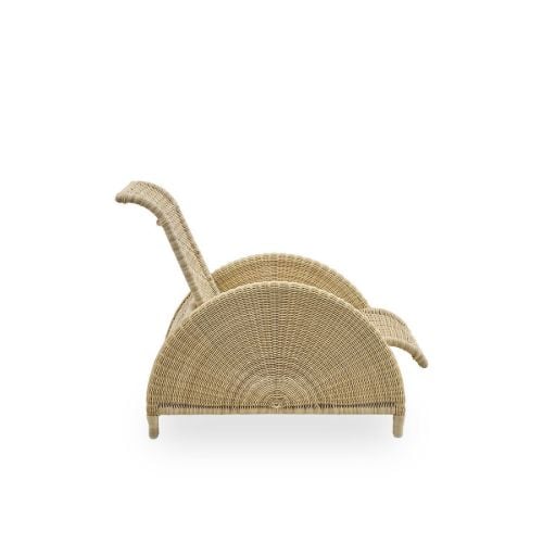 Sika-Design Paris Außensessel SH: 34 cm - Natur