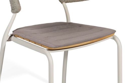 Mindo 101 Dining Chair Cushion 48x45 cm - Light Grey
