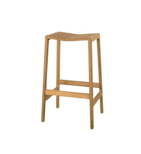 Cane-line Outdoor Flip Barstol H: 65 cm - Teak