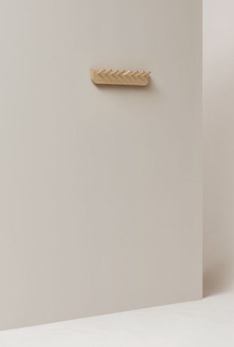 Form & Refine Echo Garderobe L: 40 cm – Weiß geölte Eiche