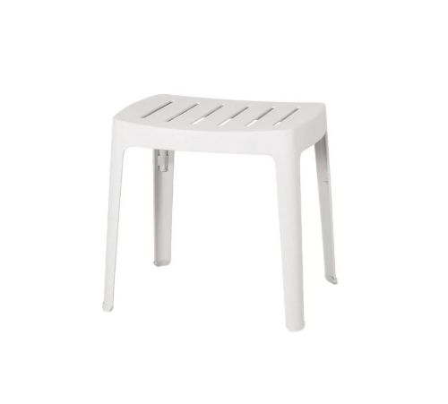 Cane-line Outdoor Cut Skammel H: 40 cm - White Aluminium