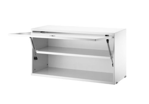 String Furniture Cabinet W. Flip Doors 78x42 cm - Hvid