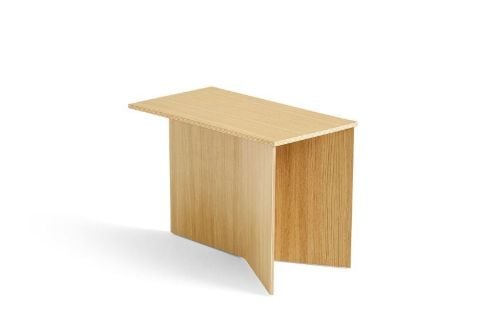 HAY Slit Table Wood Oblong L: 49,3 cm - Oak