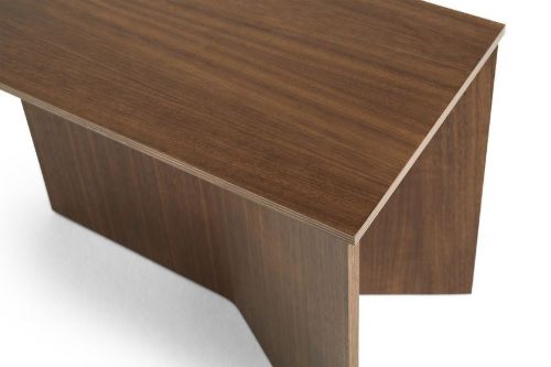 HAY Schlitztisch Holz länglich L: 35,5 cm – Walnuss