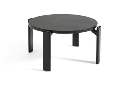 HAY Rey Coffee Table Ø: 66,5 cm - Deep Black