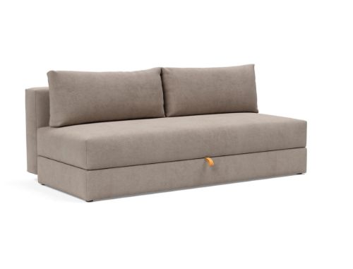 Innovation Living Osvald Sovesofa L: 200 cm - Mat Sort/Cordufine Beige
