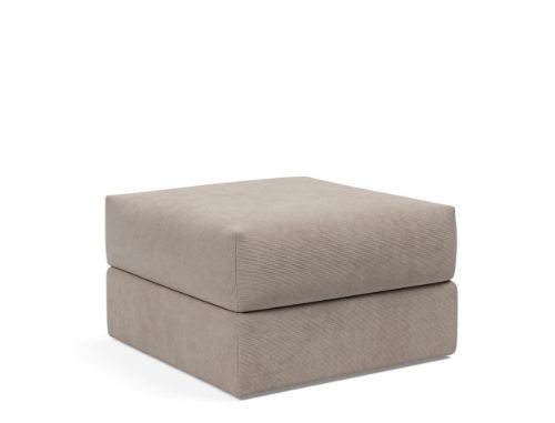 Innovation Living Cornila Ottoman 75x75 cm – 318 Cordufine Beige