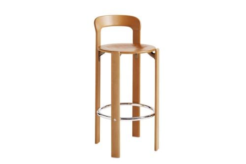 HAY Rey Bar Stool SH: 75 cm - Golden