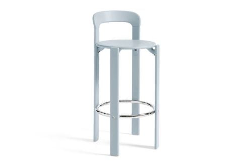 HAY Rey Bar Stool SH: 75 cm - Slate Blue