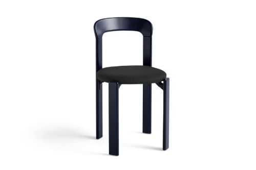 HAY Rey Chair Upholstery SH: 44 cm - Deep Blue/Steelcut Trio 190