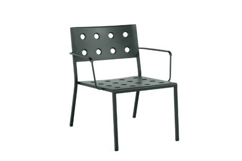 HAY Balcony Lounge Armchair SH: 39 cm - Dark Forest