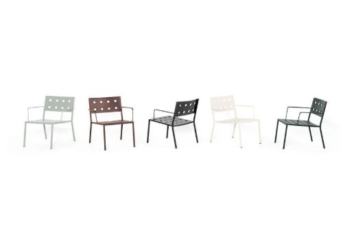 HAY Balcony Lounge Sessel SH: 39 cm – Dark Forest