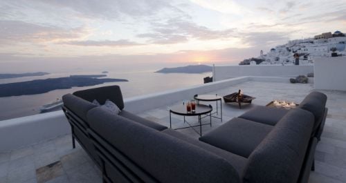 HOUE Level Lounge Sofa Links L: 140 cm - Dunkelgrau