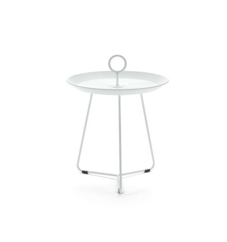 HOUE EYELET Tray Table Ø: 45 cm - White