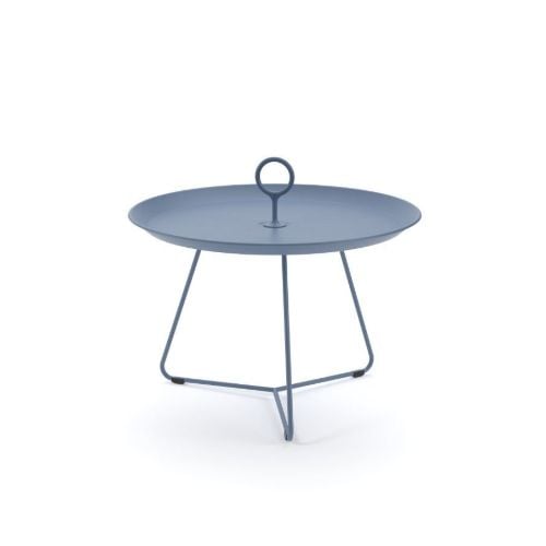 HOUE EYELET Tray Table Ø: 60 cm - Pigeon Blue