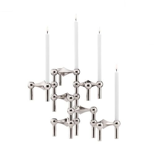 STOFF Nagel LED Kerzen von Uyuni Lighting H: 20 cm 2 stk. - Weiß
