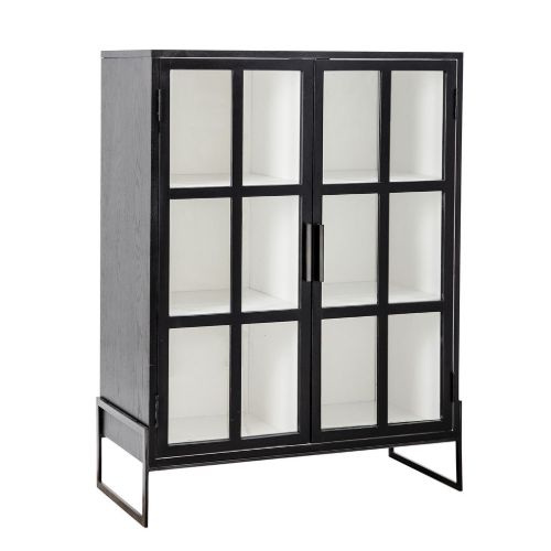 Bloomingville Opalschrank 90x120 cm - Eiche/Schwarz