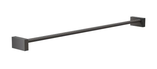 FROST QUADRA Hånklædestang 5 L: 60 cm - Børstet Sort