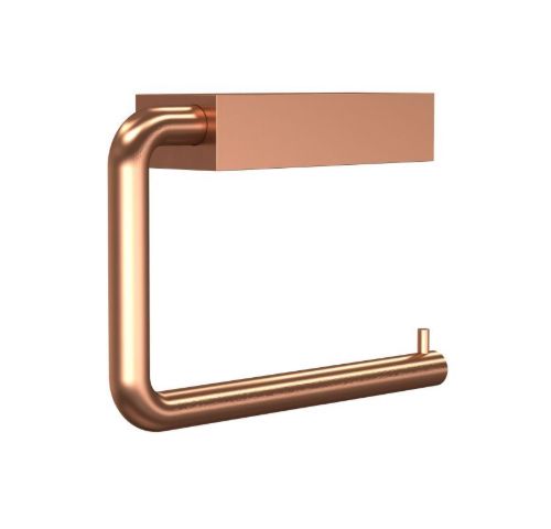 FROST QUADRA Toiletrulleholder 3 10x14,5cm - Børstet Kobber