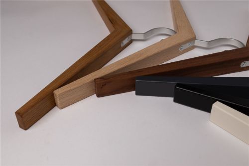 Hoigaard HG-3 Kleiderbügel-Set 3-tlg. 20x45 cm - Walnuss