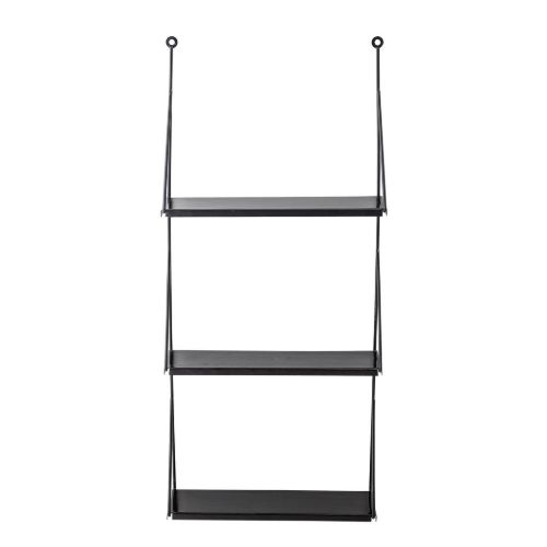 Bloomingville Walter Regal 41x90x11 cm - Metall/Schwarz