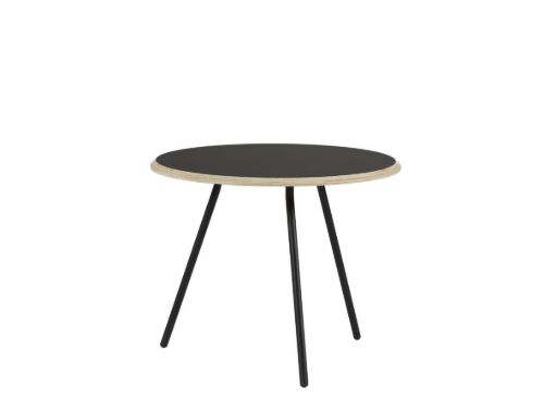 Woud Soround Coffee Table Ø: 60 cm H: 49 cm - Sort Laminat