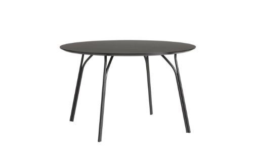 Woud Tree Dining Table Ø: 120 cm - Sort