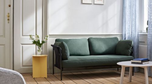 HAY Can 2-Sitzer L: 172 cm – Steelcut 975 / verchromter Stahl