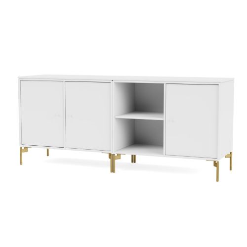 Montana Selection Save Skænk med ben 139,2x46,8 cm - 38 Snow / Brass
