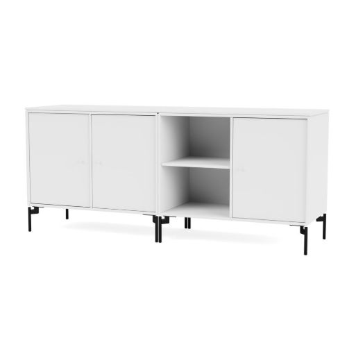 Montana Selection Save Skænk med ben 139,2x46,8 cm - 38 Snow / Black