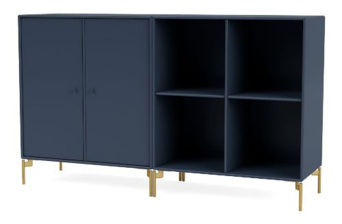 Montana Selection Pair Skænk med ben 139,2x69,6 cm - 138 Juniper / Brass