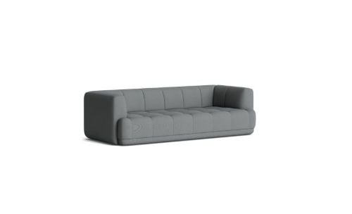 HAY Quilton 3 Seater B: 248 cm - Steelcut Trio 153