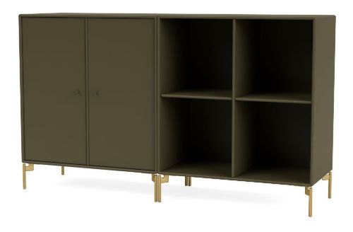Montana Selection Pair Skænk med ben 139,2x69,6 cm - 139 Oregano / Brass