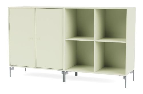 Montana Selection Pair Skænk med ben 139,2x69,6 cm - 140 Pomelo / Chrome